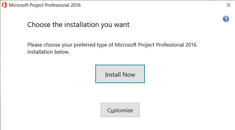 Download và kích hoạt Microsoft Project 2016 32/64 bit miễn phí