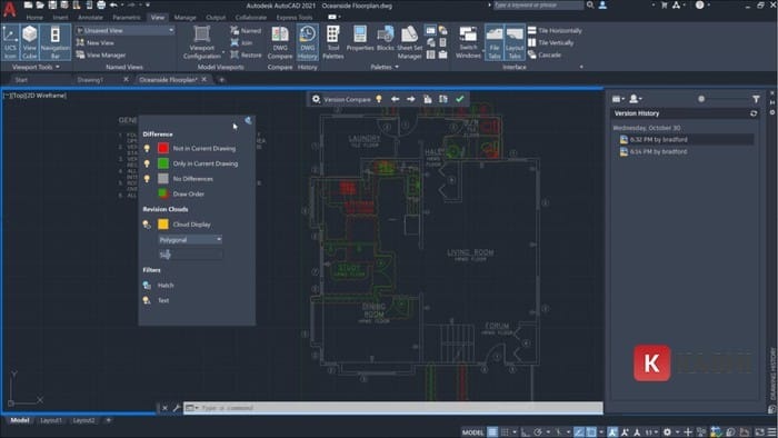 Giao diện phần mềm Autocad Electrical