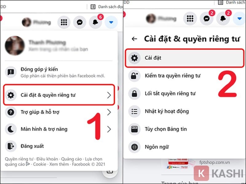 Cài đặt quảng cáo Facebook trên máy tính