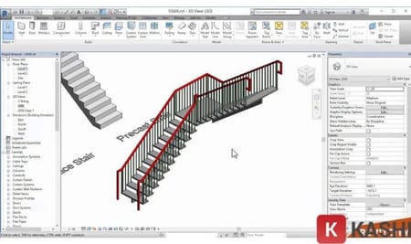 Kiến trúc trong Revit 2018