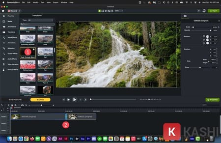 Các tính năng chỉnh sửa trên Camtasia 2024