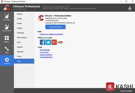 Chức năng của CCleaner