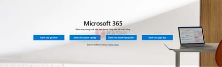 Các gói mua Office 365
