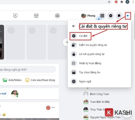 Cài đặt quyền riêng tư và bảo mật trên Facebook