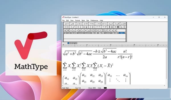 Download Mathtype 7 mới nhất | Kèm hướng dẫn kích hoạt