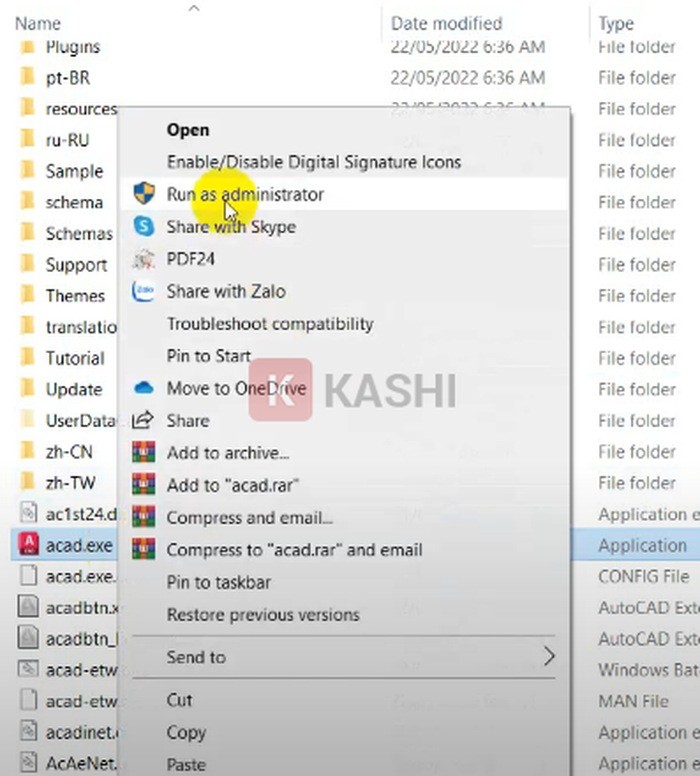 Thay thế file