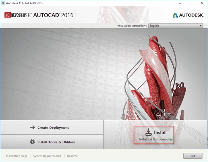 Phần mềm Autodesk Autocad 2016
