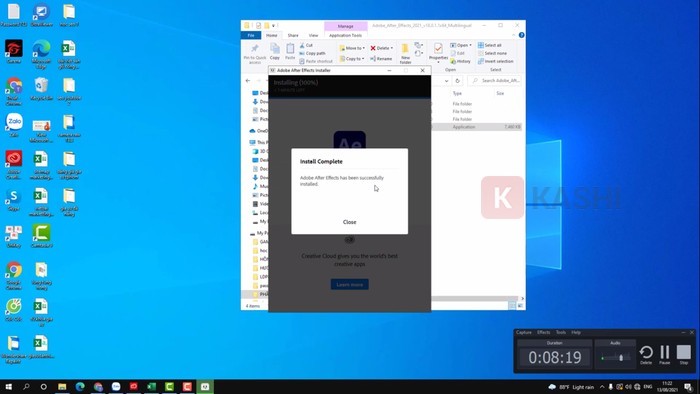 Mở file Setup