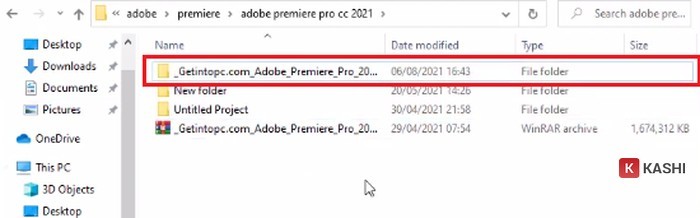 Mở file vừa giải nén