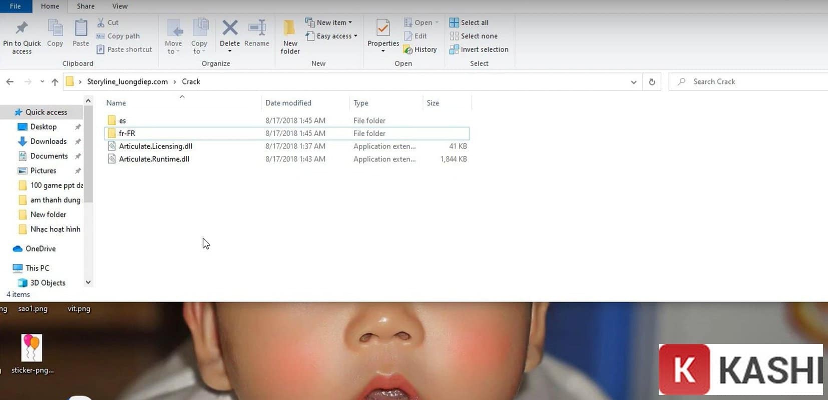 Hai folder bên trong file
