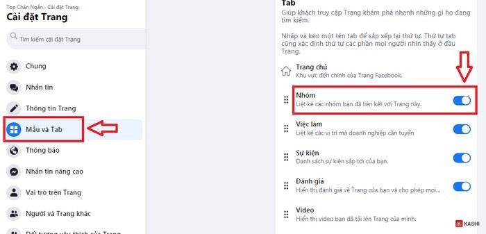Liên kết Fanpage với Group Facebook