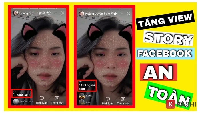 Tăng view story Facebook nhanh chóng